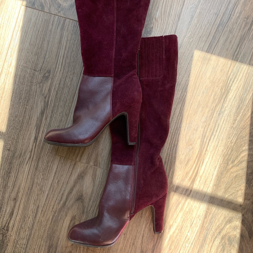 Burgundy Boots